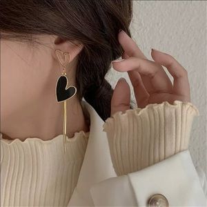 Fashion Jewelry Earrings Asymmetric Love